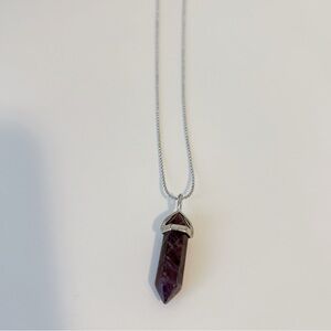 Amethyst Quartz Charm